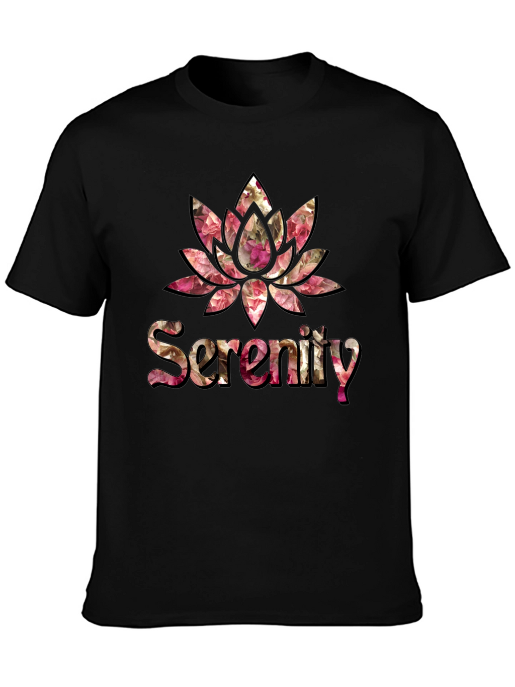 Floral Serenity Lotus T-Shirt