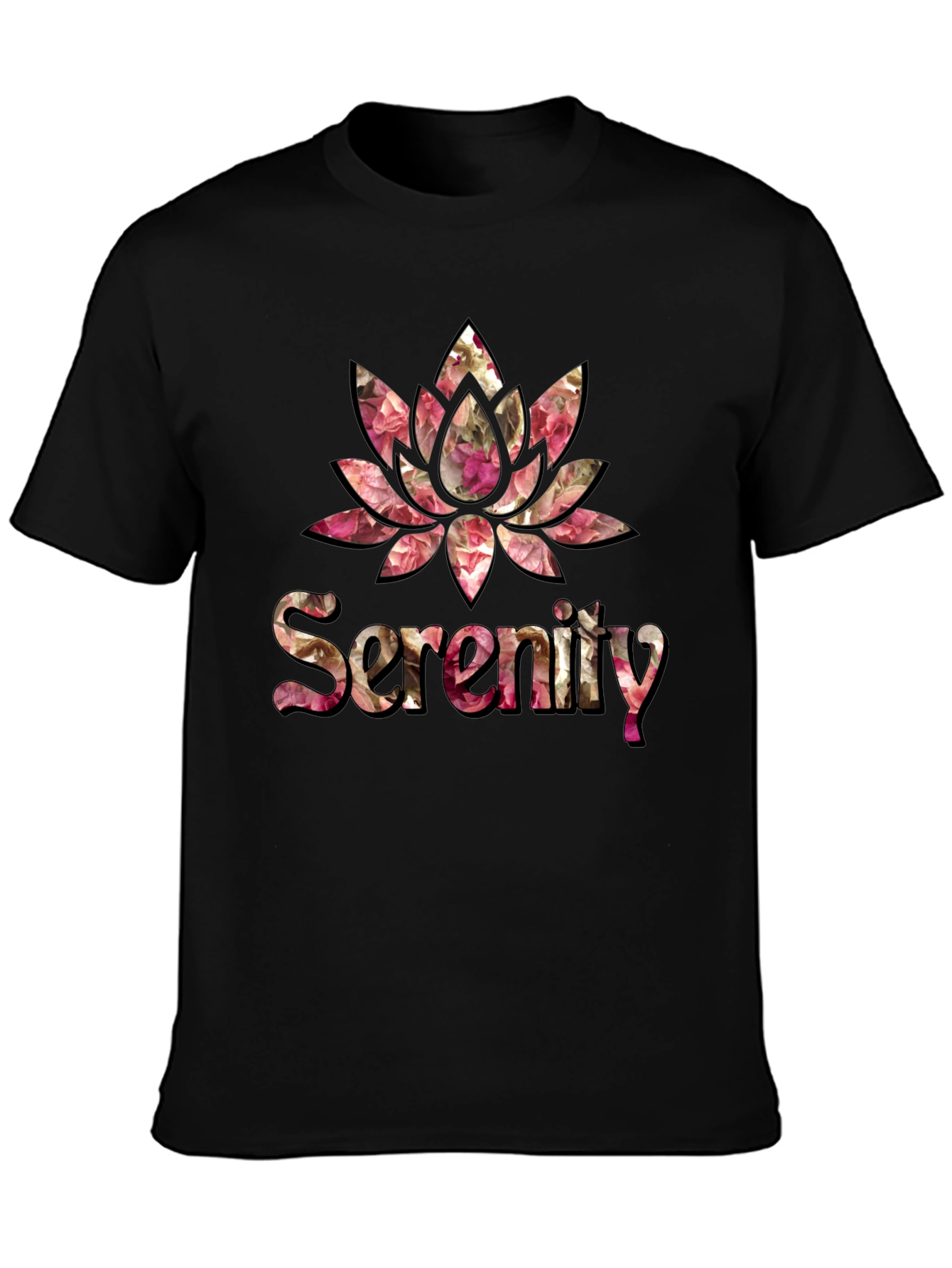 Floral Serenity Lotus T-Shirt