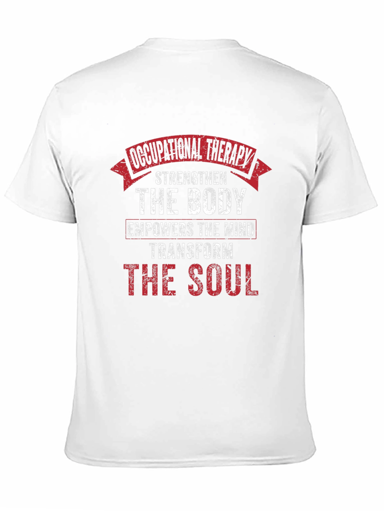 Occupational Therapy Body Mind Soul Black T-Shirt