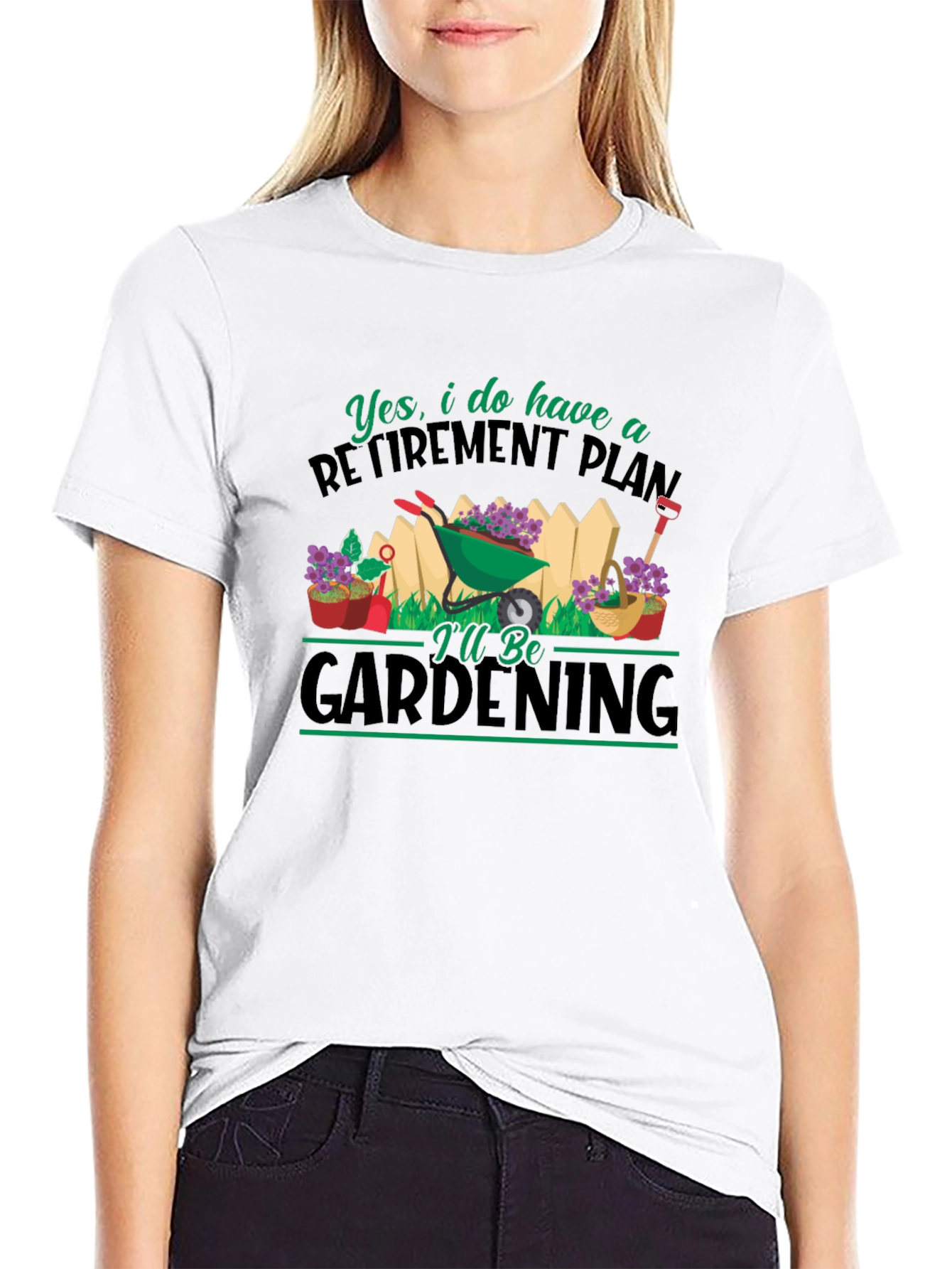 Retirement Plan Gardening T-Shirt