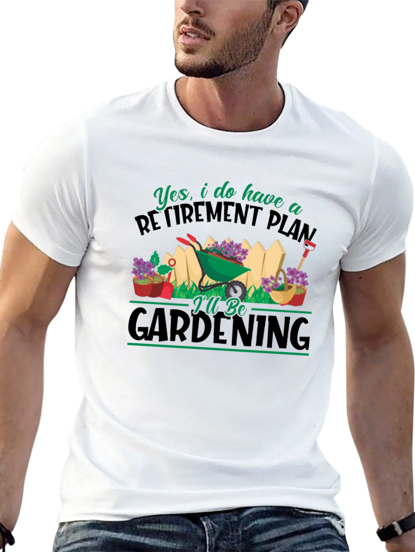 Retirement Plan Gardening T-Shirt