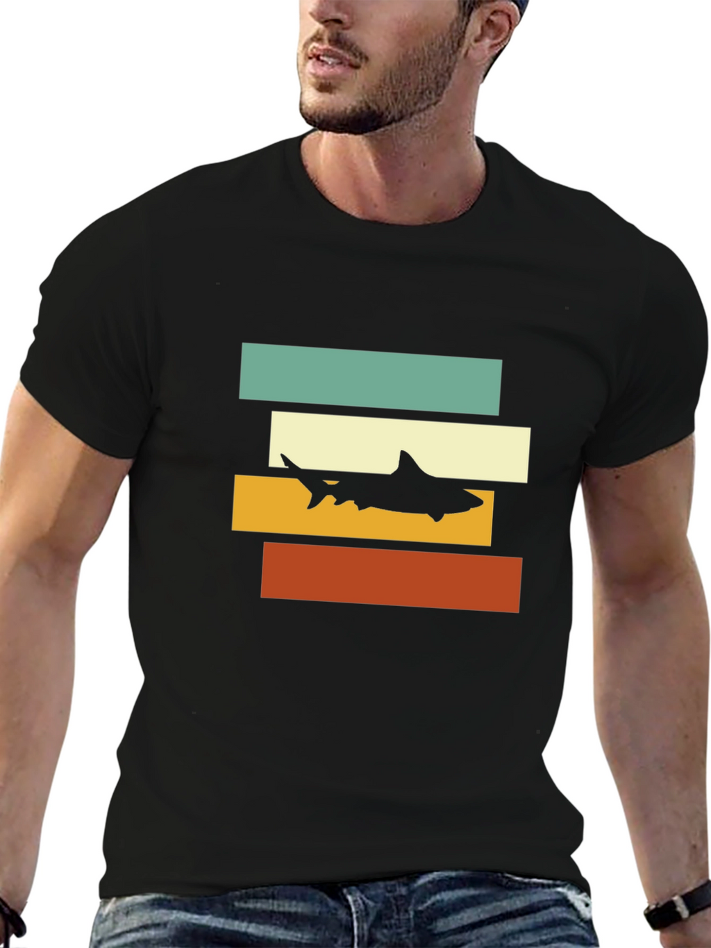 Retro Shark Tee