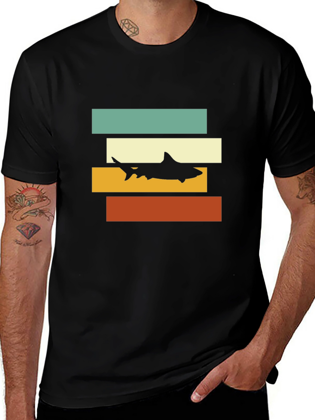 Retro Shark Tee