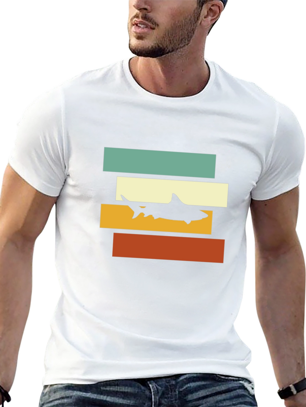 Retro Shark Tee