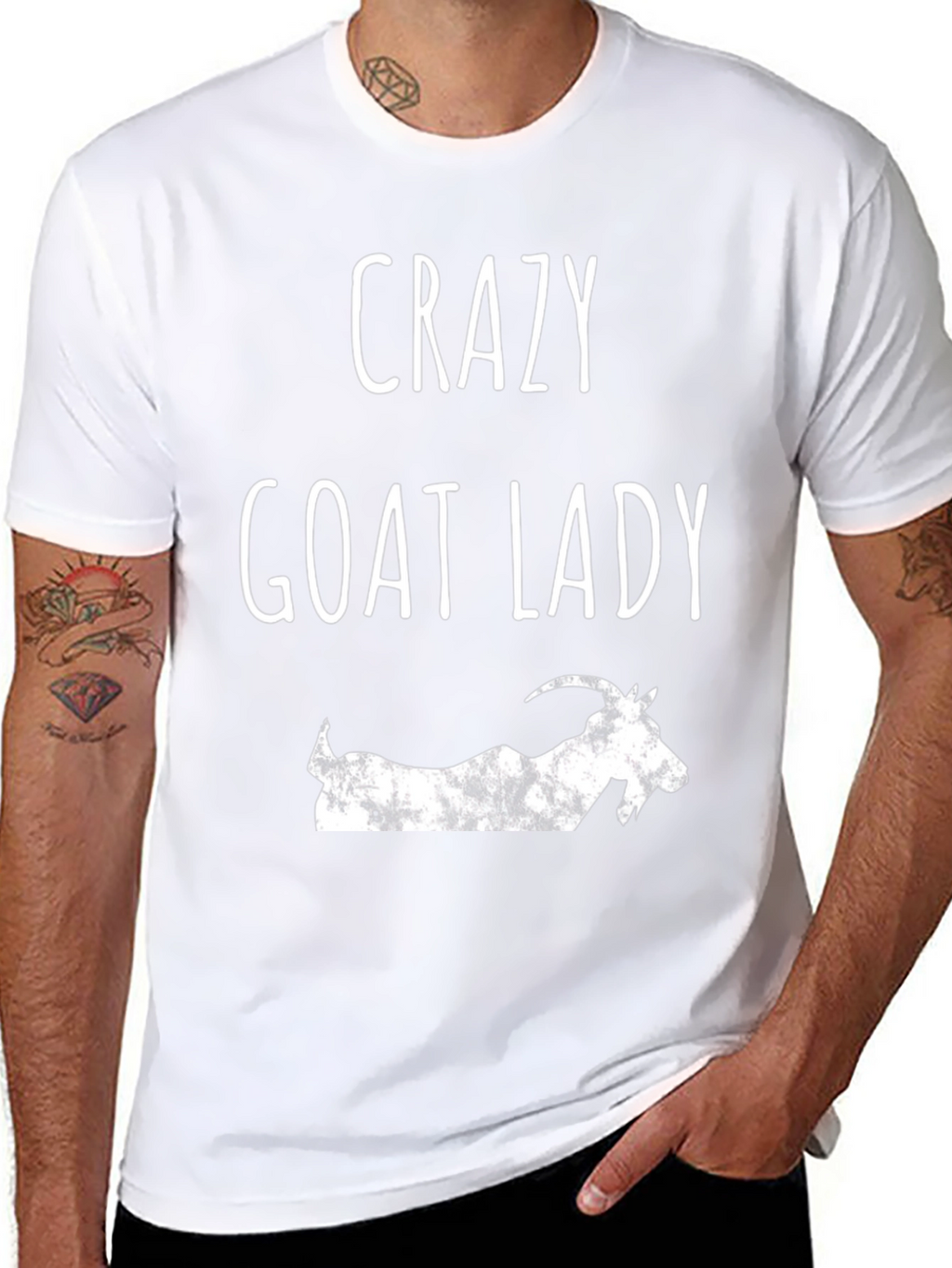 Crazy Goat Lady Graphic Tee