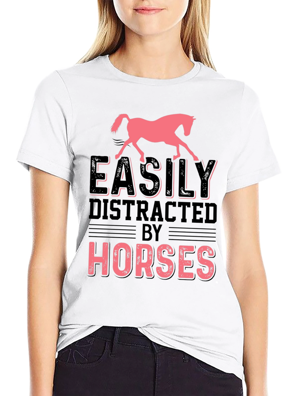 Easily Distracted by Horses T-Shirt