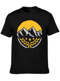 Mountain Peak Graphic T-Shirt - Adventure Ready!