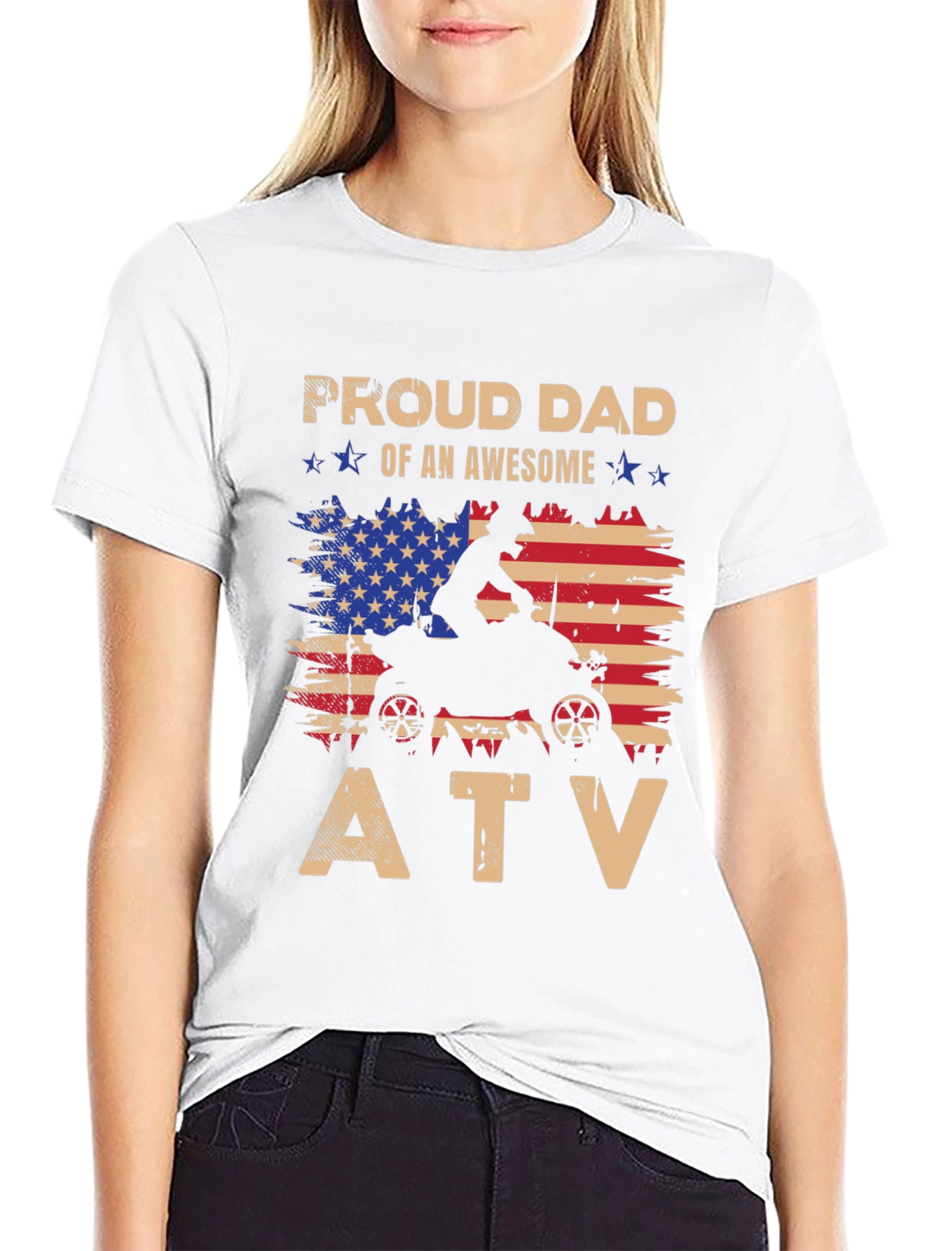 Proud Dad of an Awesome ATV T-Shirt