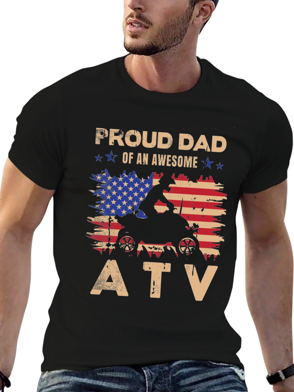 Proud Dad of an Awesome ATV T-Shirt
