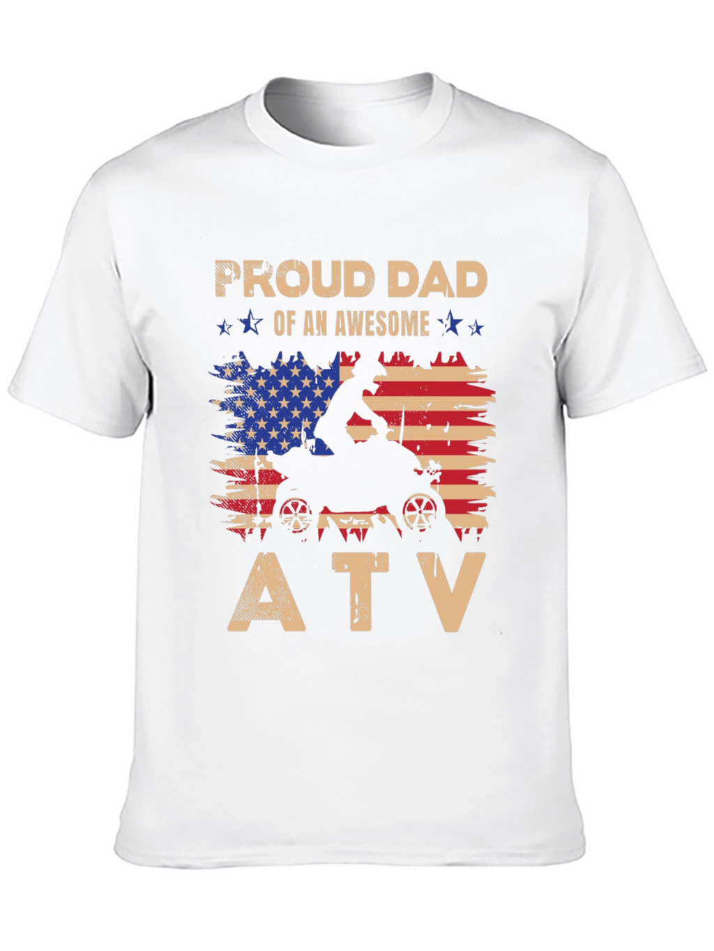 Proud Dad of an Awesome ATV T-Shirt