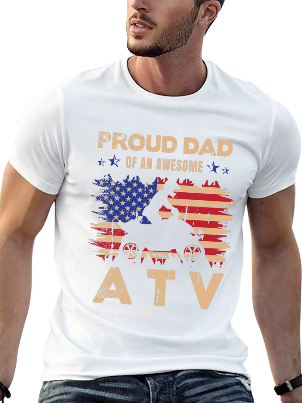 Proud Dad of an Awesome ATV T-Shirt