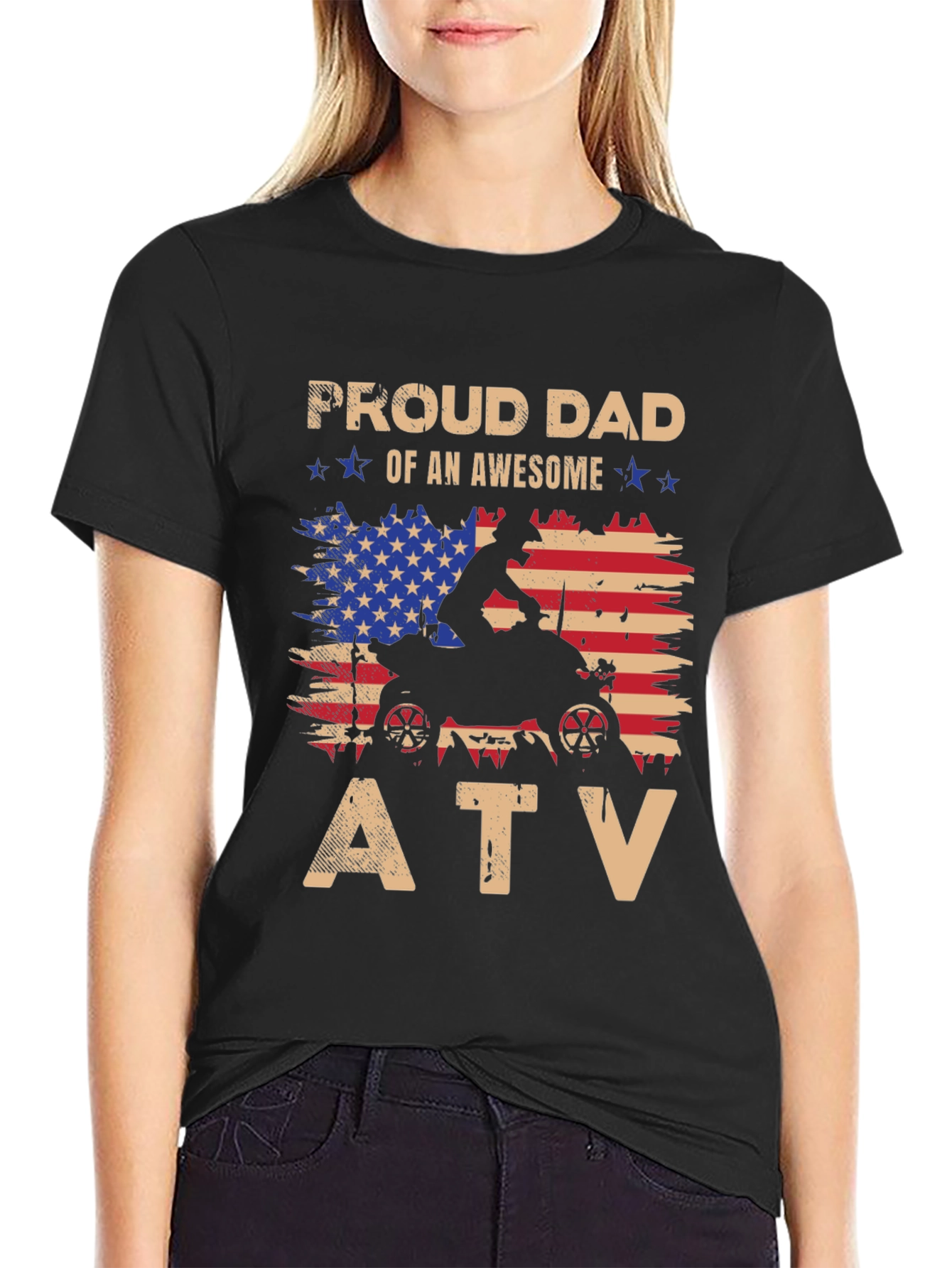 Proud Dad of an Awesome ATV T-Shirt