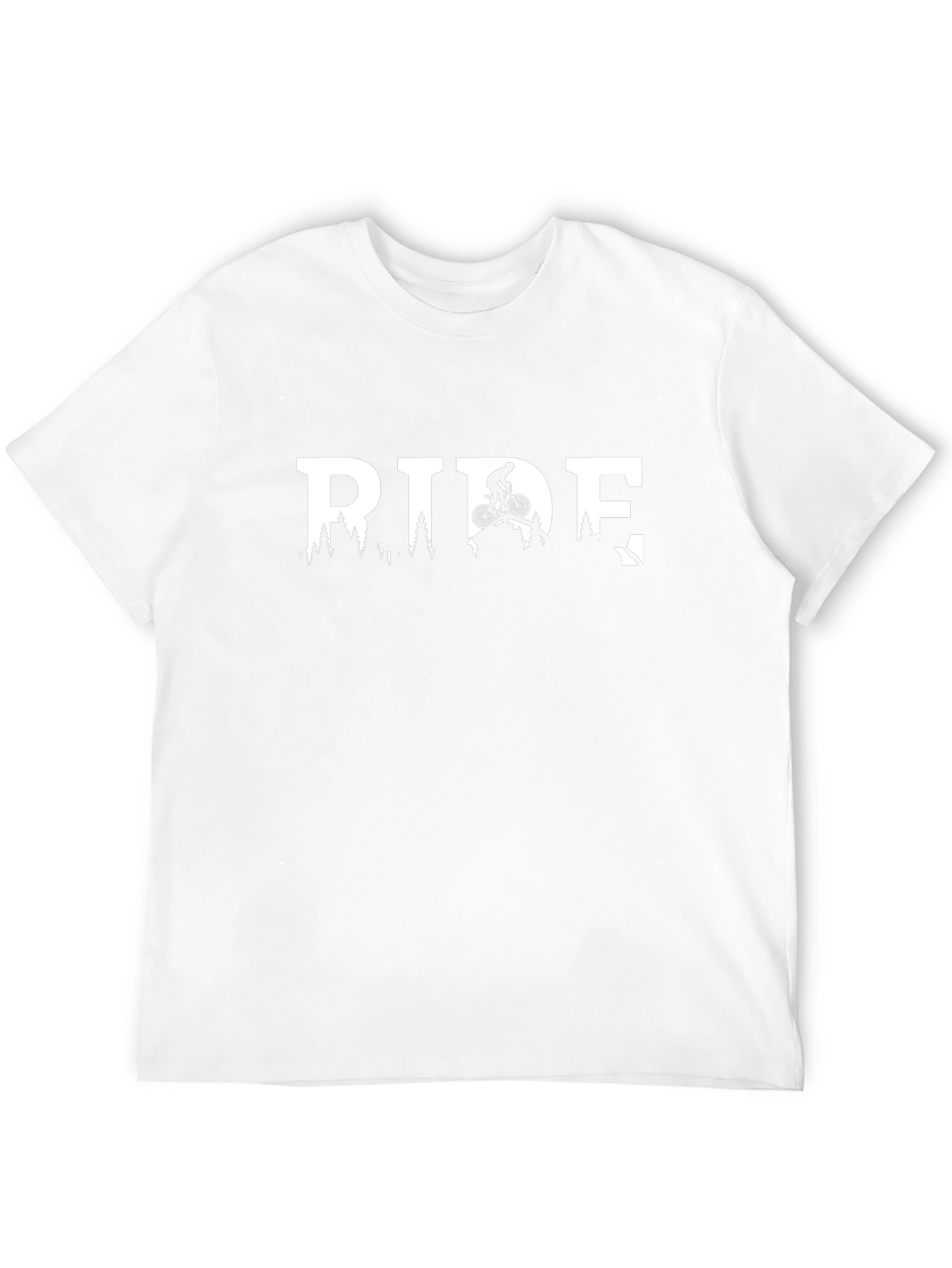 Ride Mountain Bike Graphic T-Shirt - Black