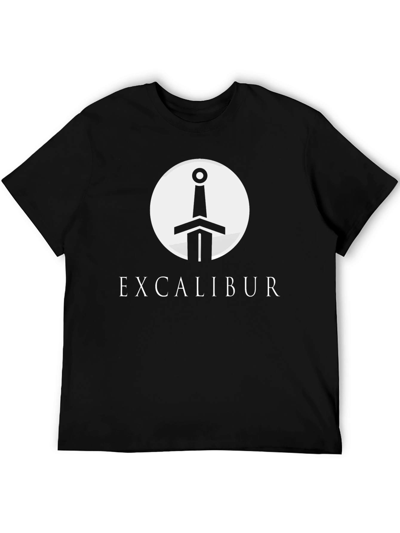 Excalibur Sword Graphic T-Shirt - Classic King Arthur Tee