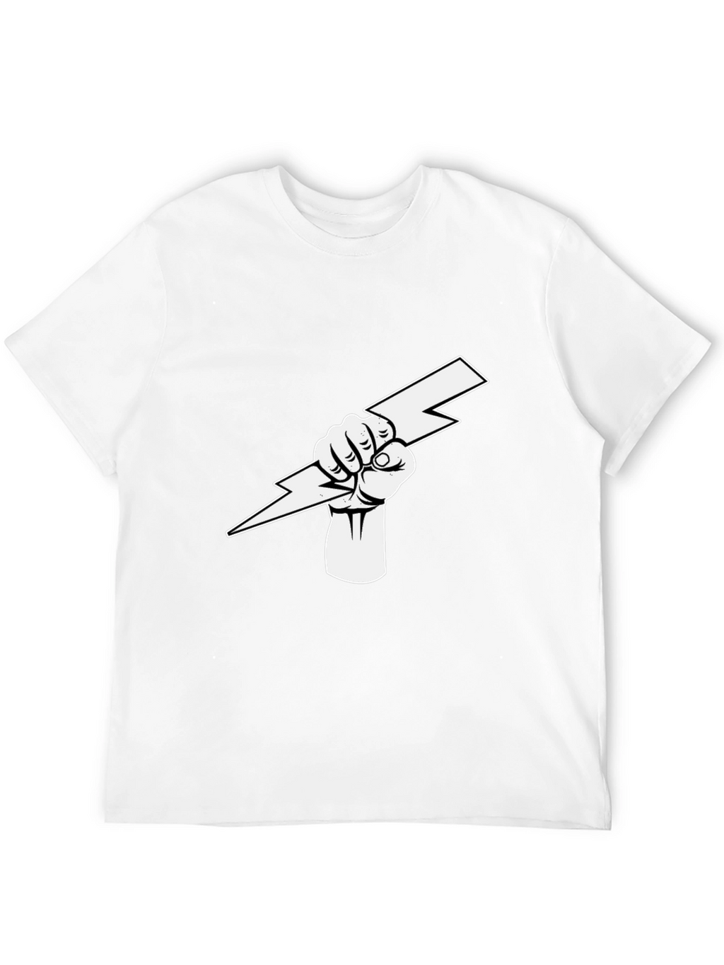 Lightning Bolt Fist Graphic Tee