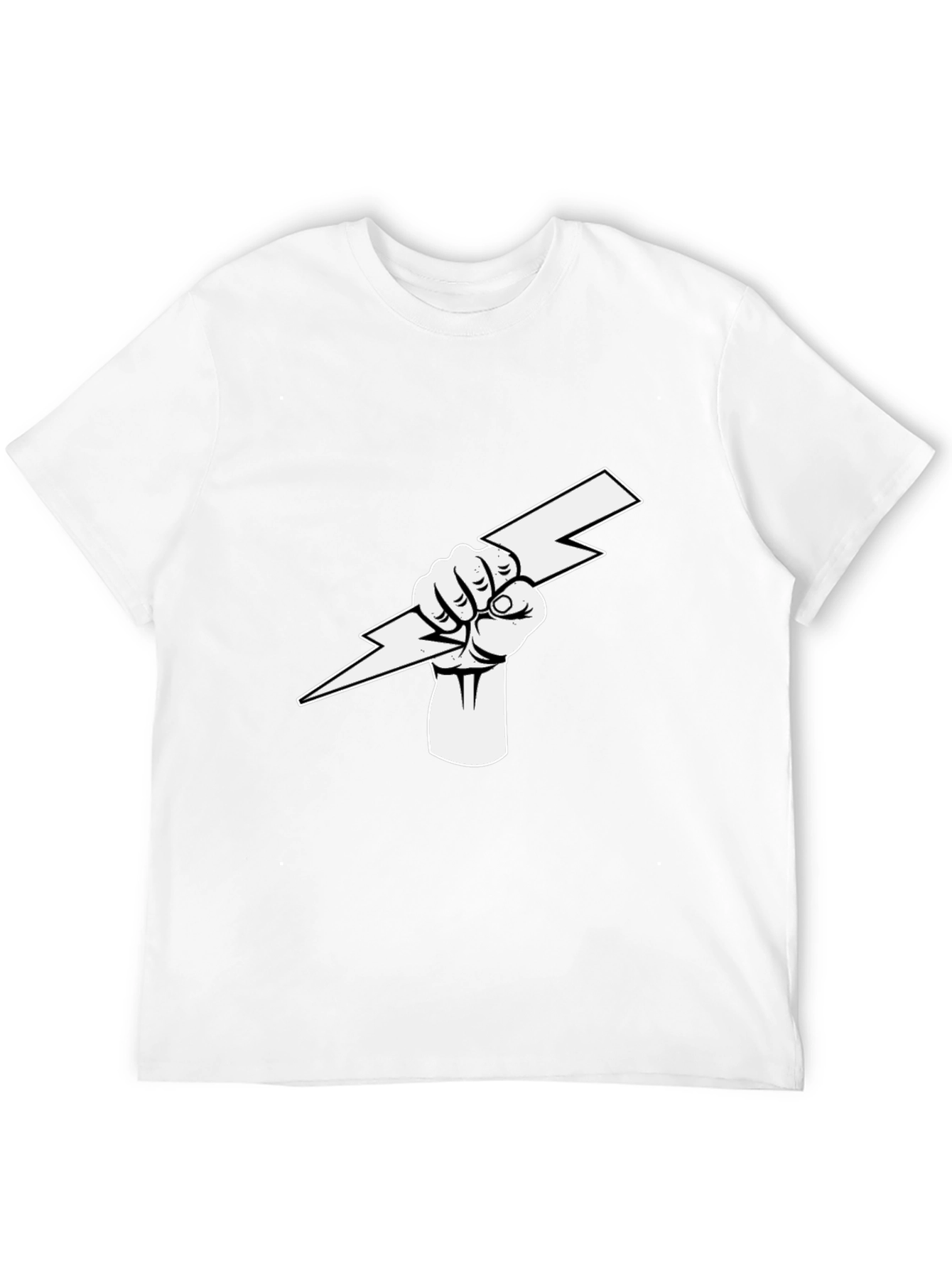 Lightning Bolt Fist Graphic Tee