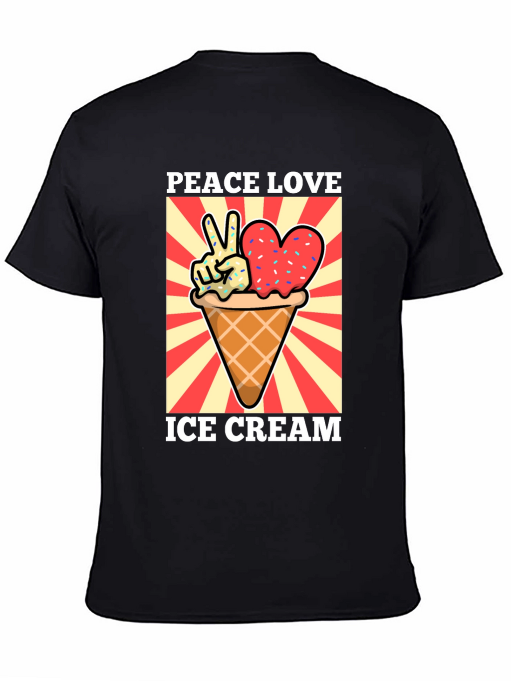 Peace Love Ice Cream T-Shirt