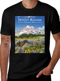 Mount Rainier National Park Graphic Tee