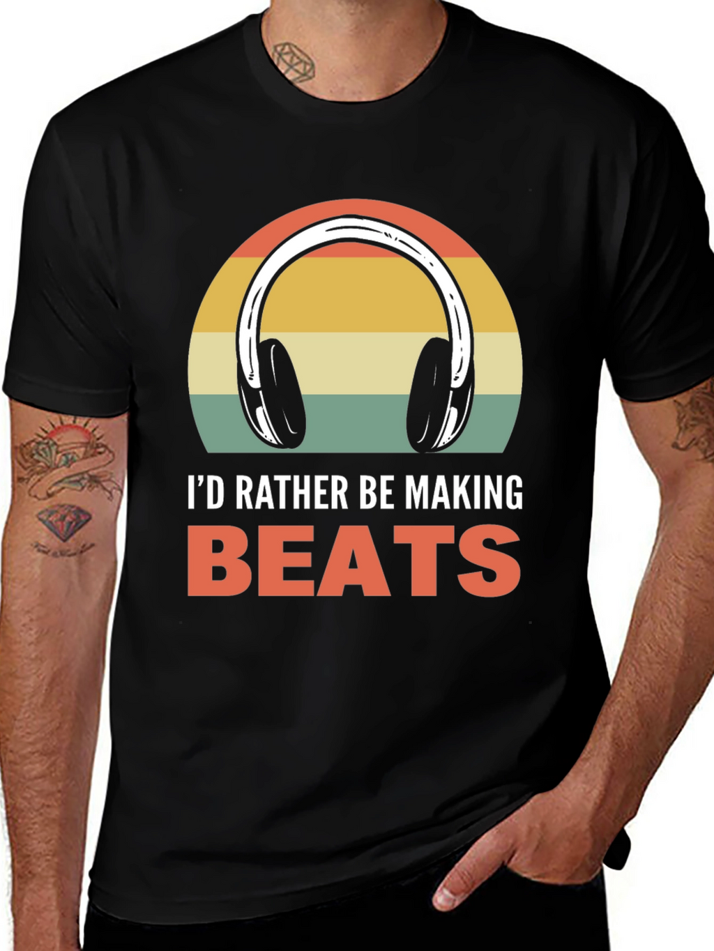 Id Rather Be Making Beats T-Shirt