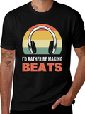 Id Rather Be Making Beats T-Shirt