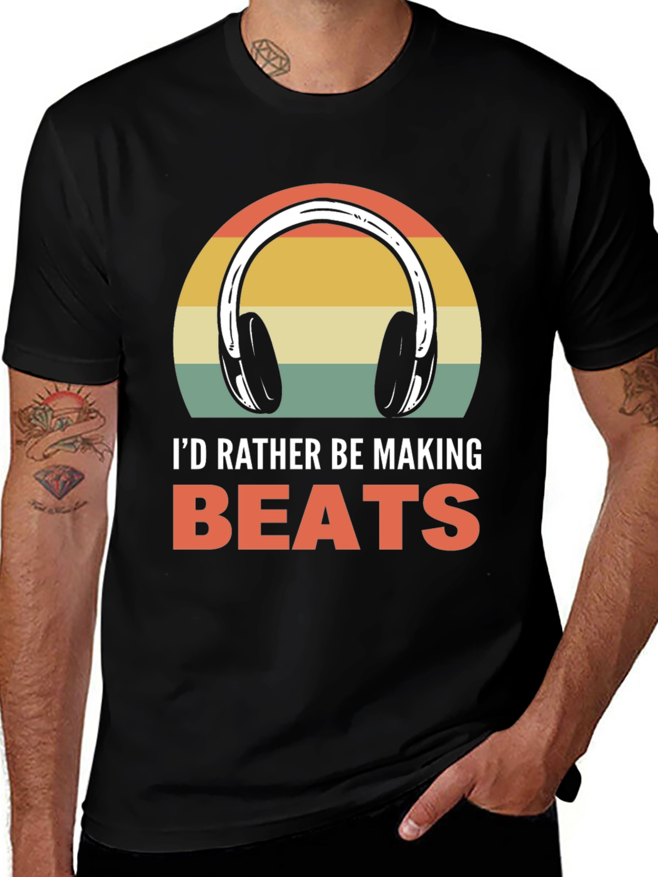 Id Rather Be Making Beats T-Shirt