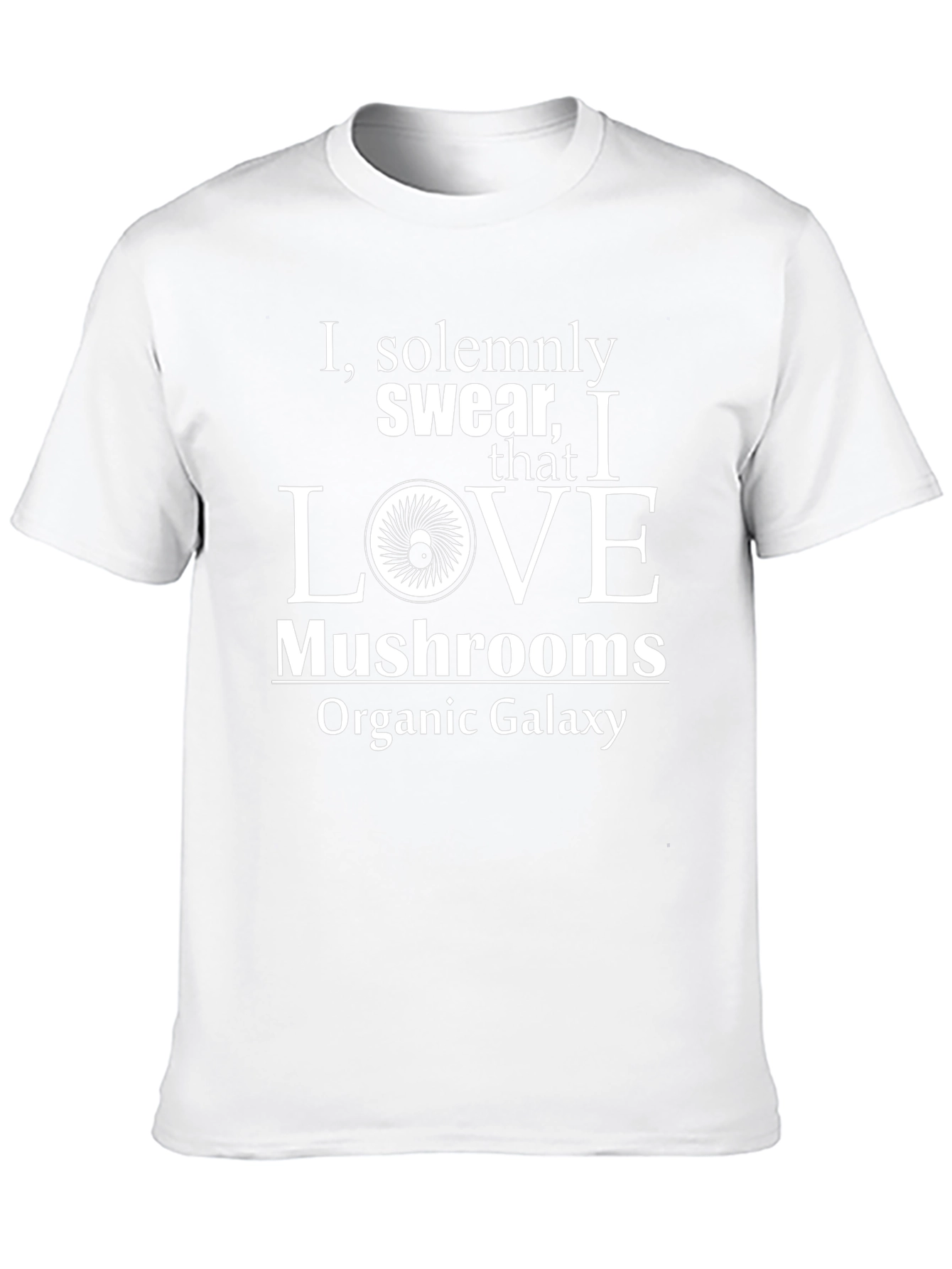 Mushroom Lover T-Shirt - Organic Galaxy