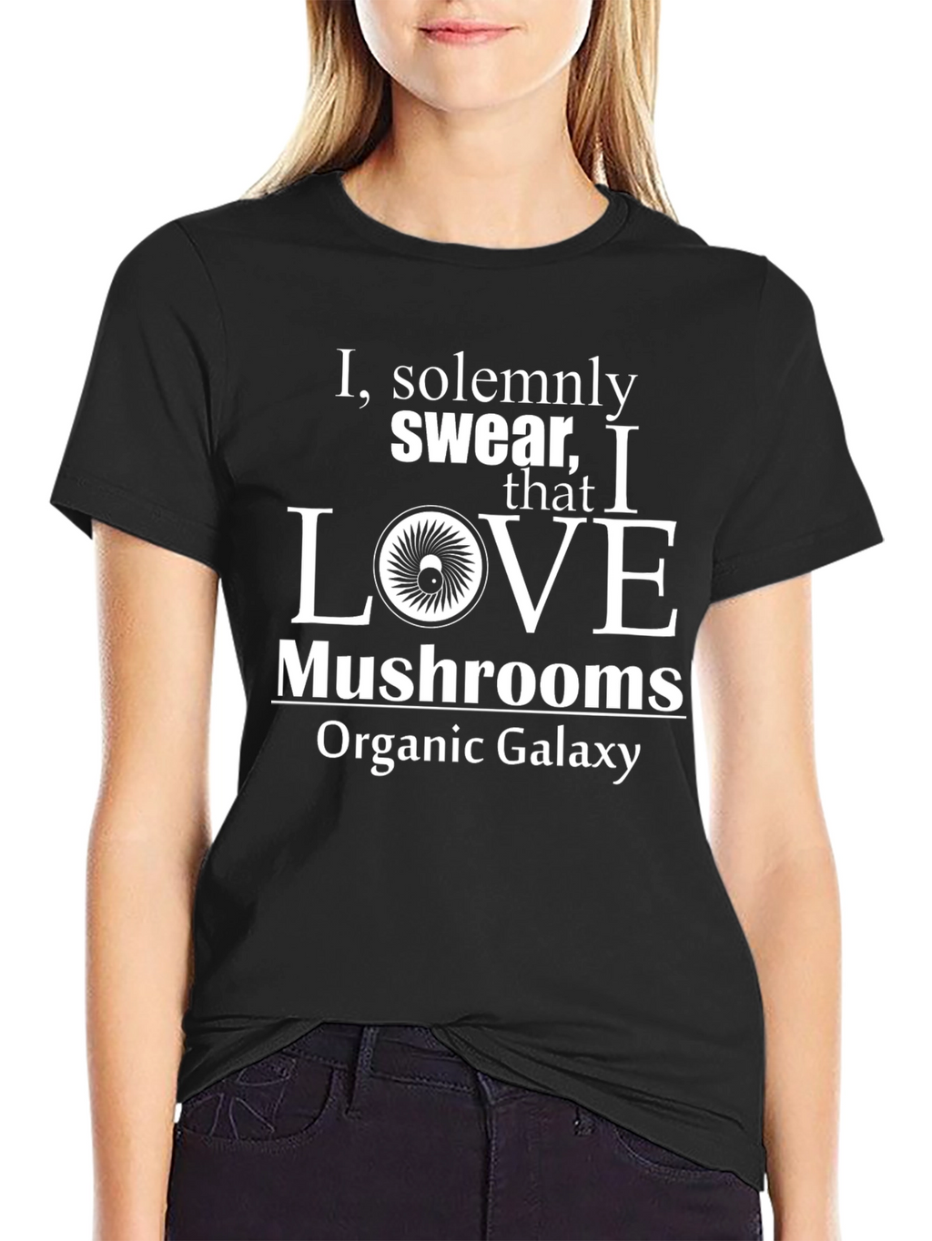 Mushroom Lover T-Shirt - Organic Galaxy