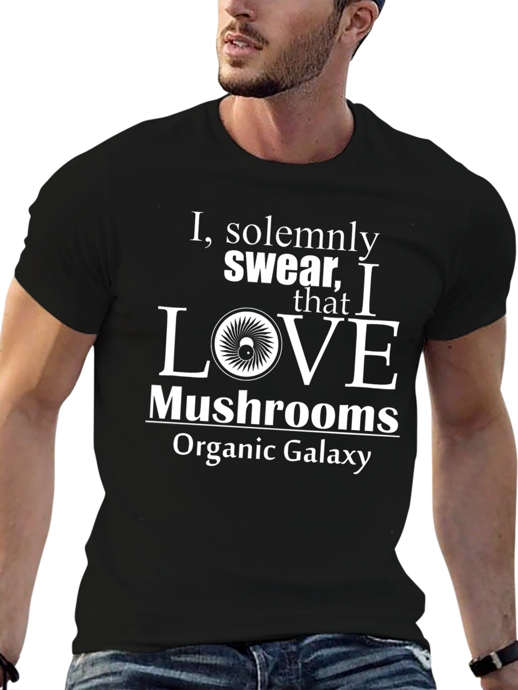 Mushroom Lover T-Shirt - Organic Galaxy