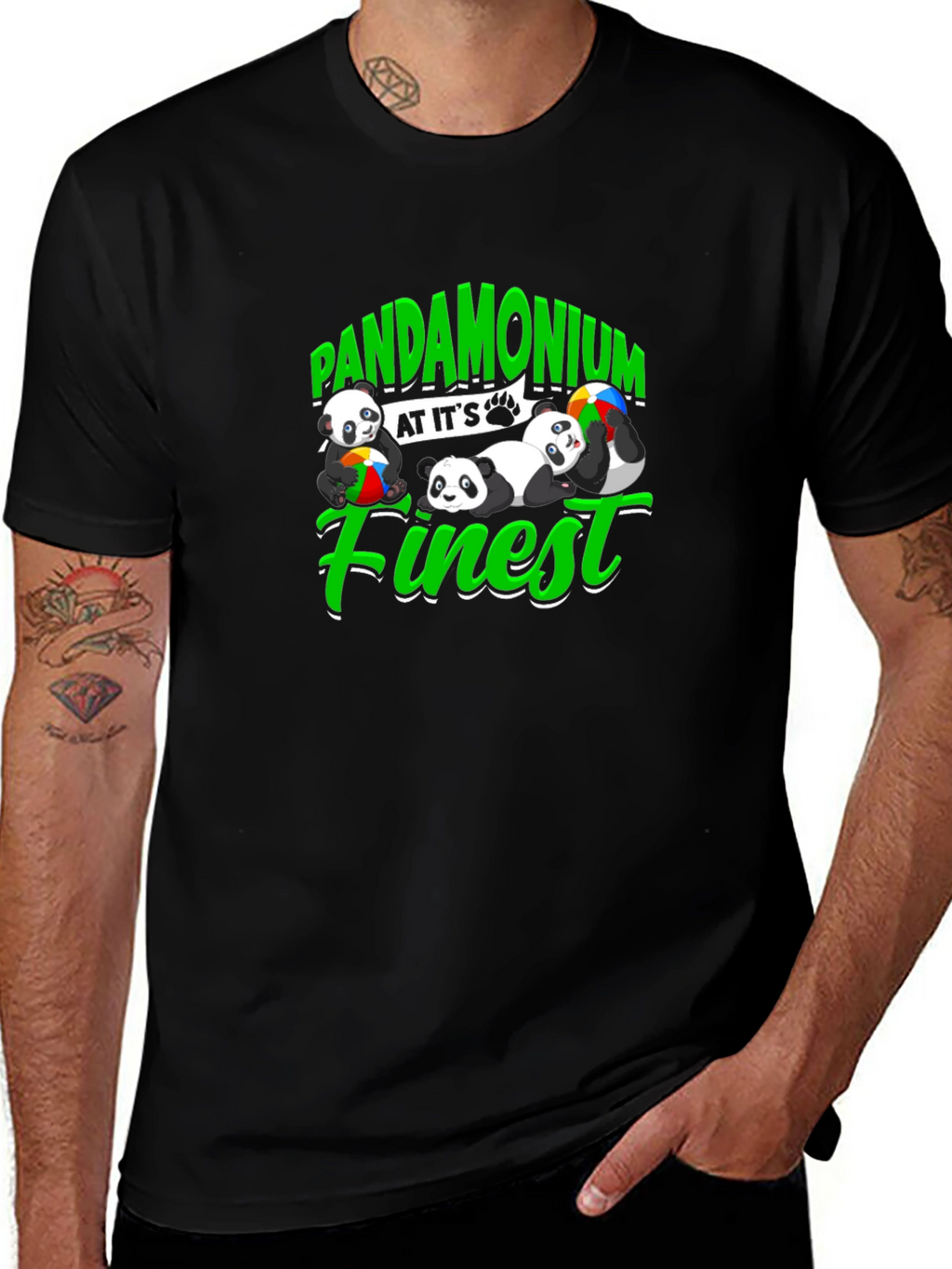 Pandamonium at its Finest T-Shirt