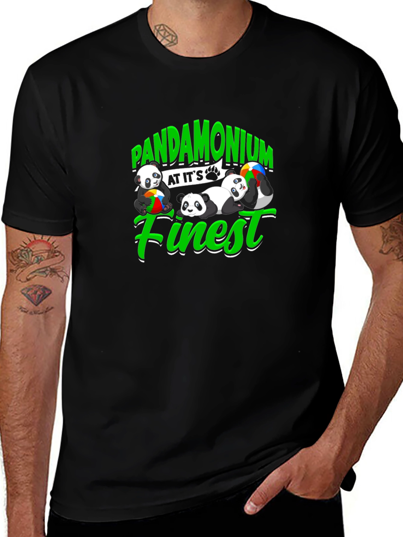 Pandamonium at its Finest T-Shirt