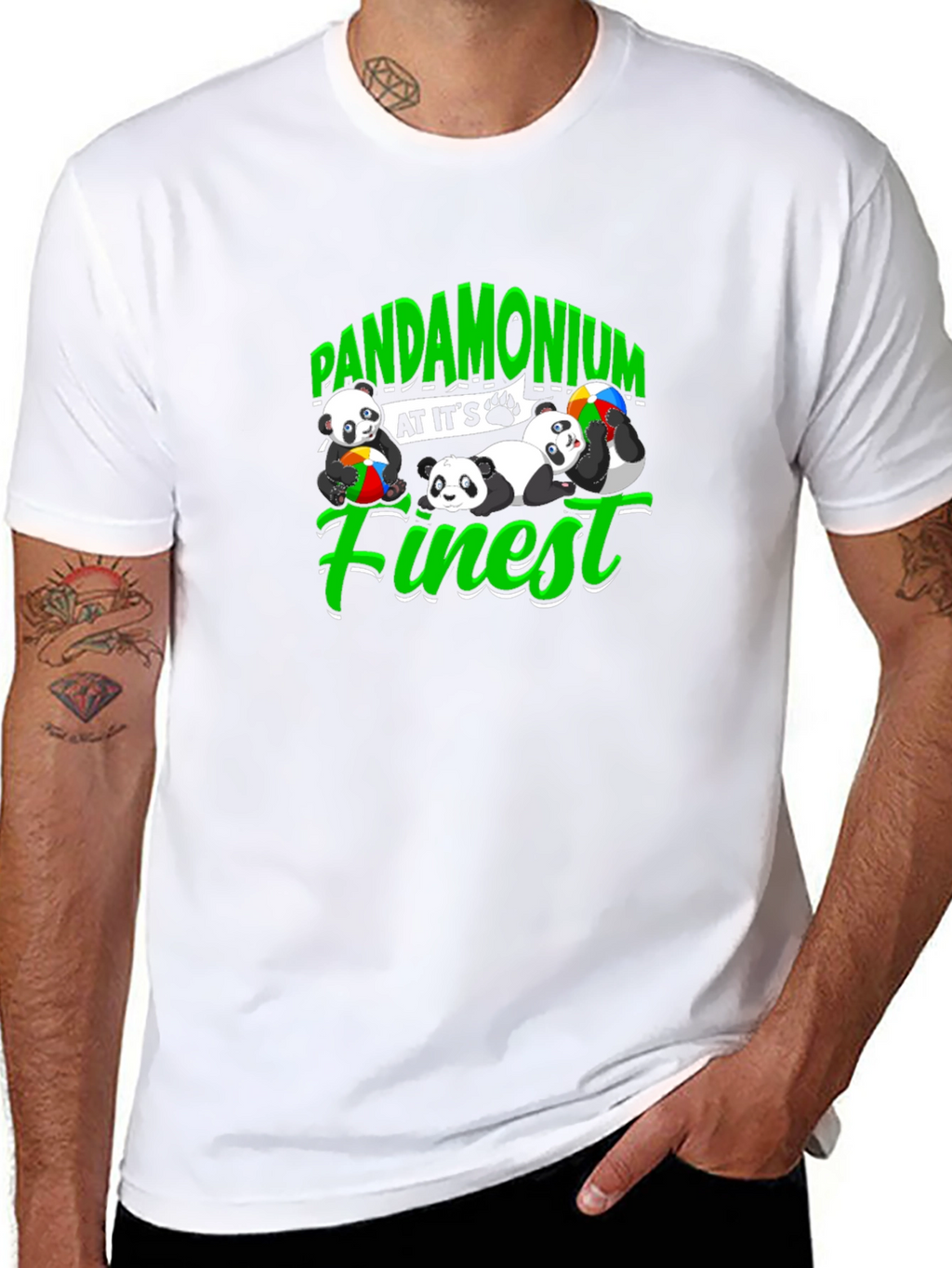Pandamonium at its Finest T-Shirt