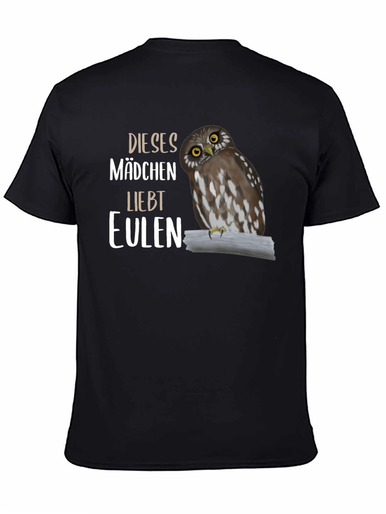 Owl Lover T-Shirt - Dieses Madchen Liebt Eulen