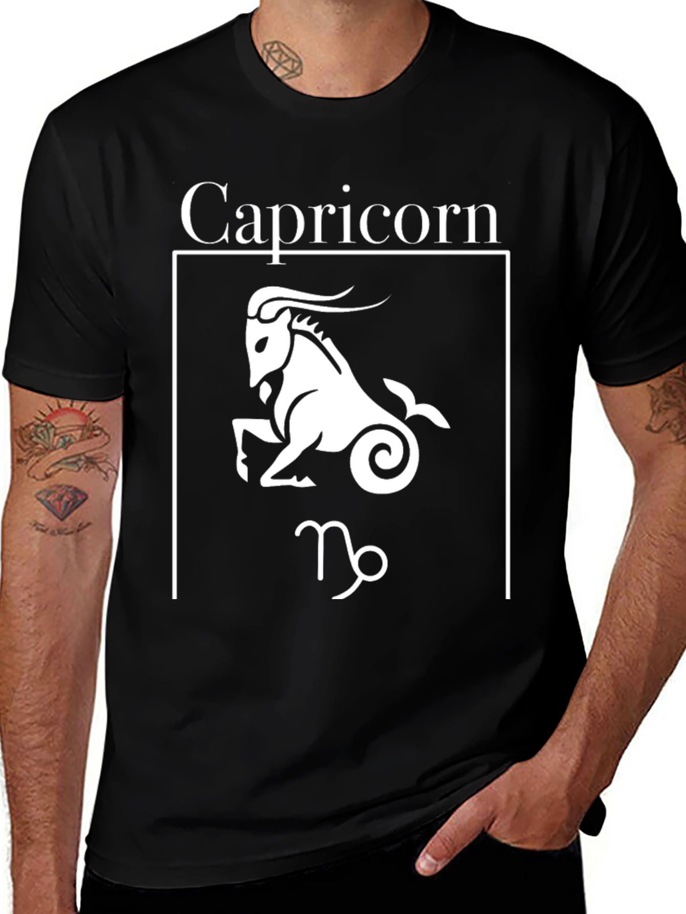 Capricorn Zodiac T-Shirt - Stylish Astrology Tee