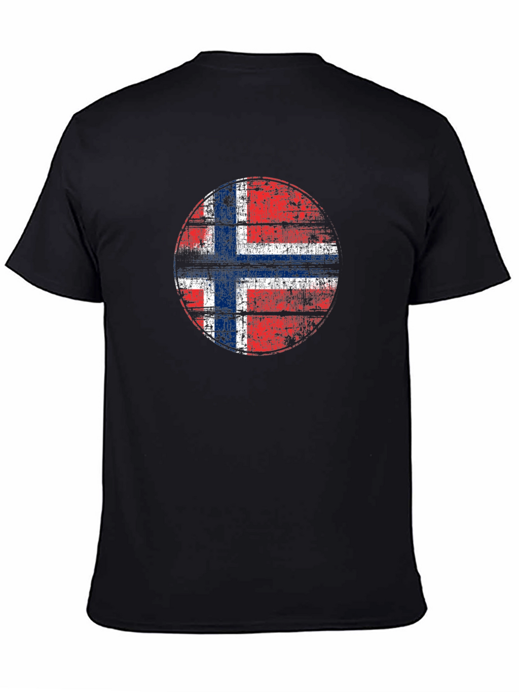 Norway Flag Grunge T-Shirt