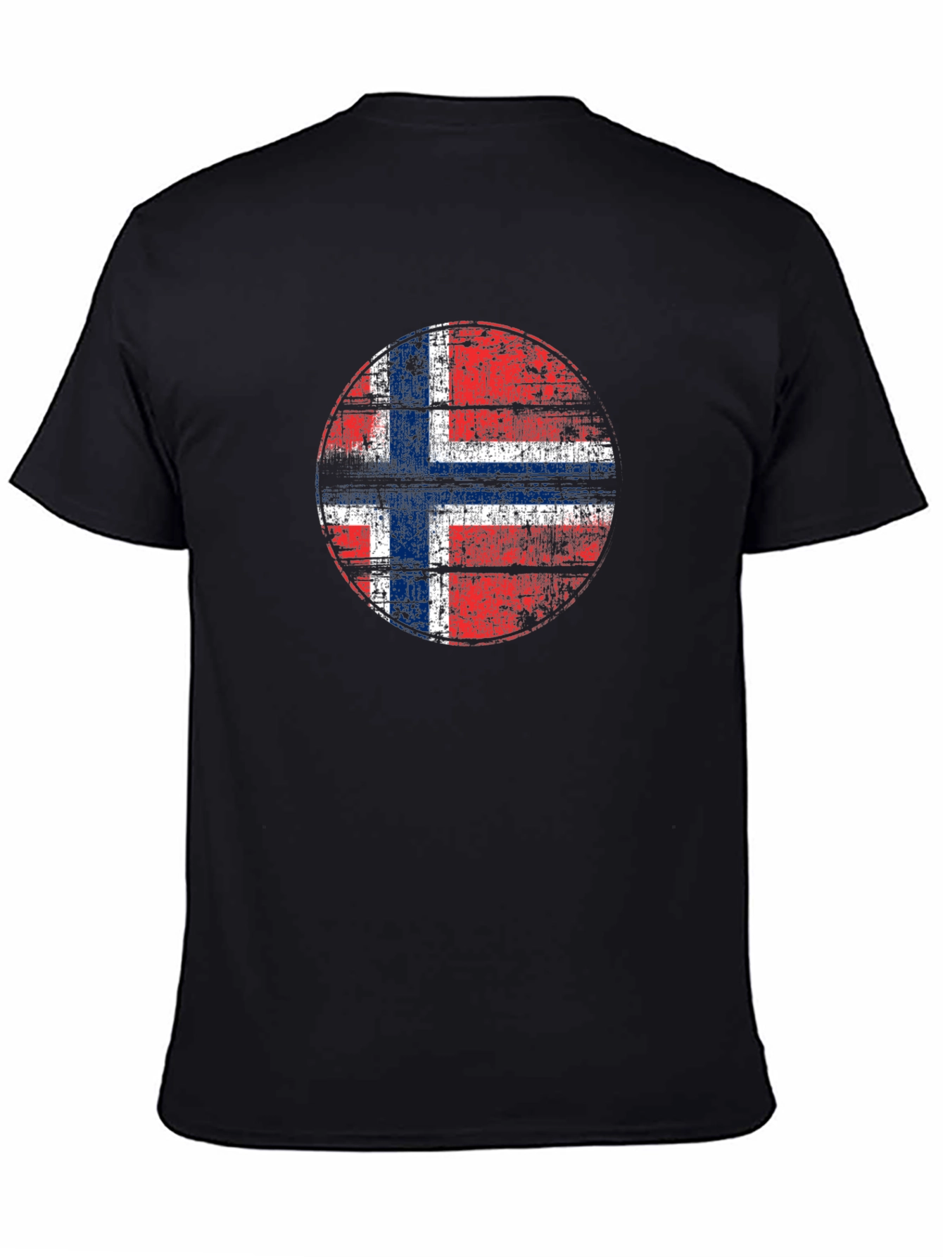 Norway Flag Grunge T-Shirt