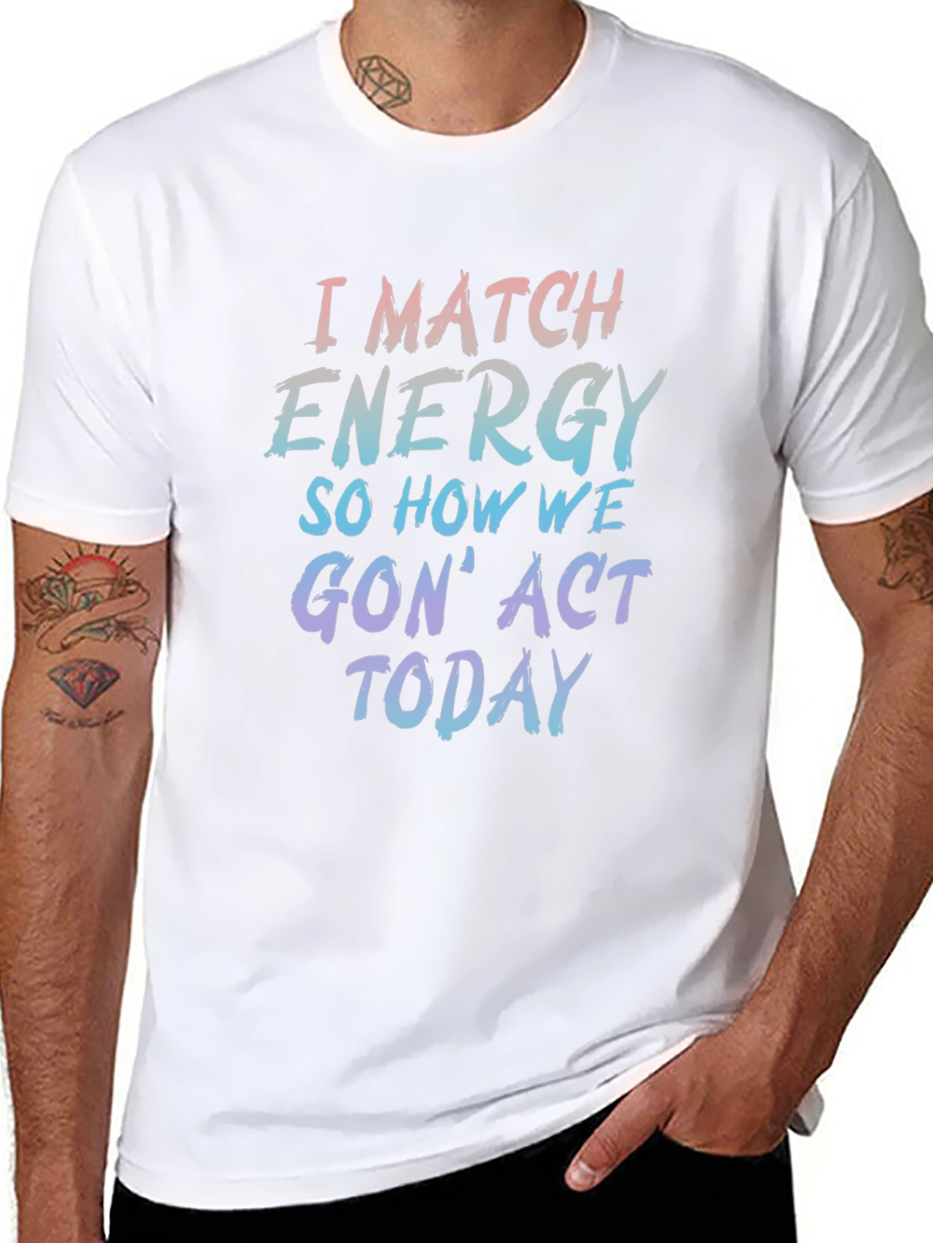 I Match Energy Graphic Tee