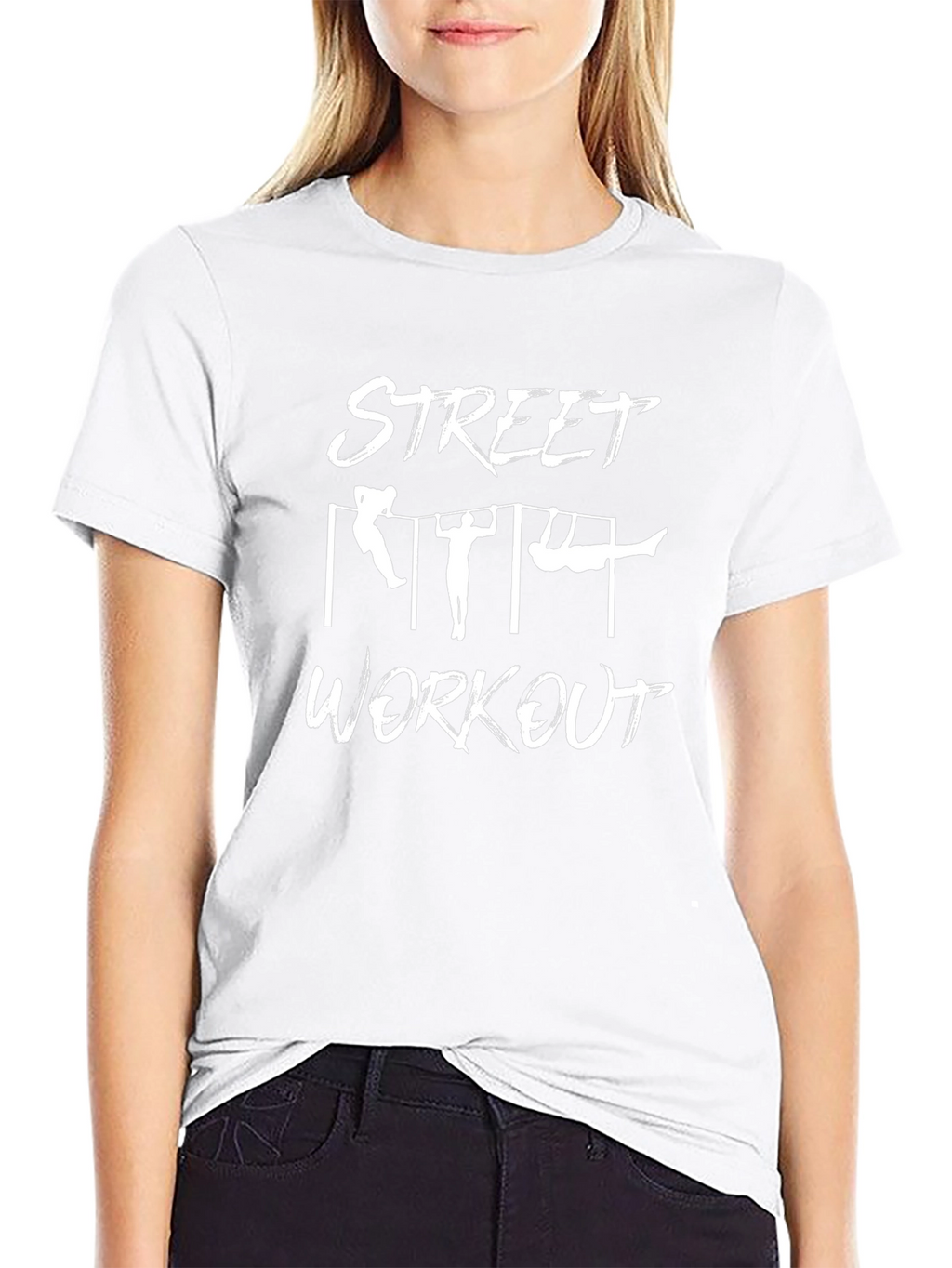 Street Workout Graphic Tee - Black