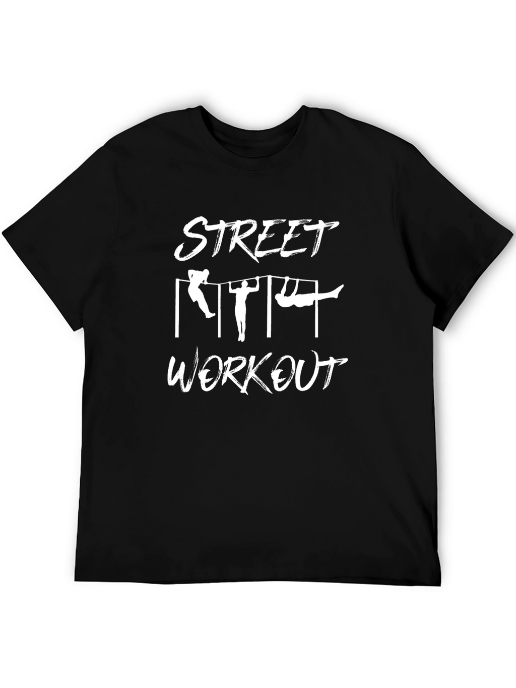 Street Workout Graphic Tee - Black