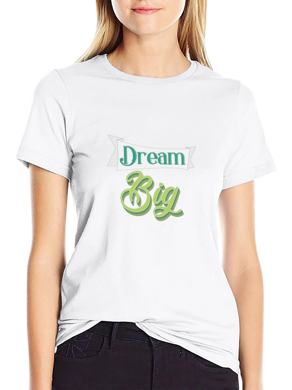 Dream Big Graphic Tee - Inspirational T-Shirt
