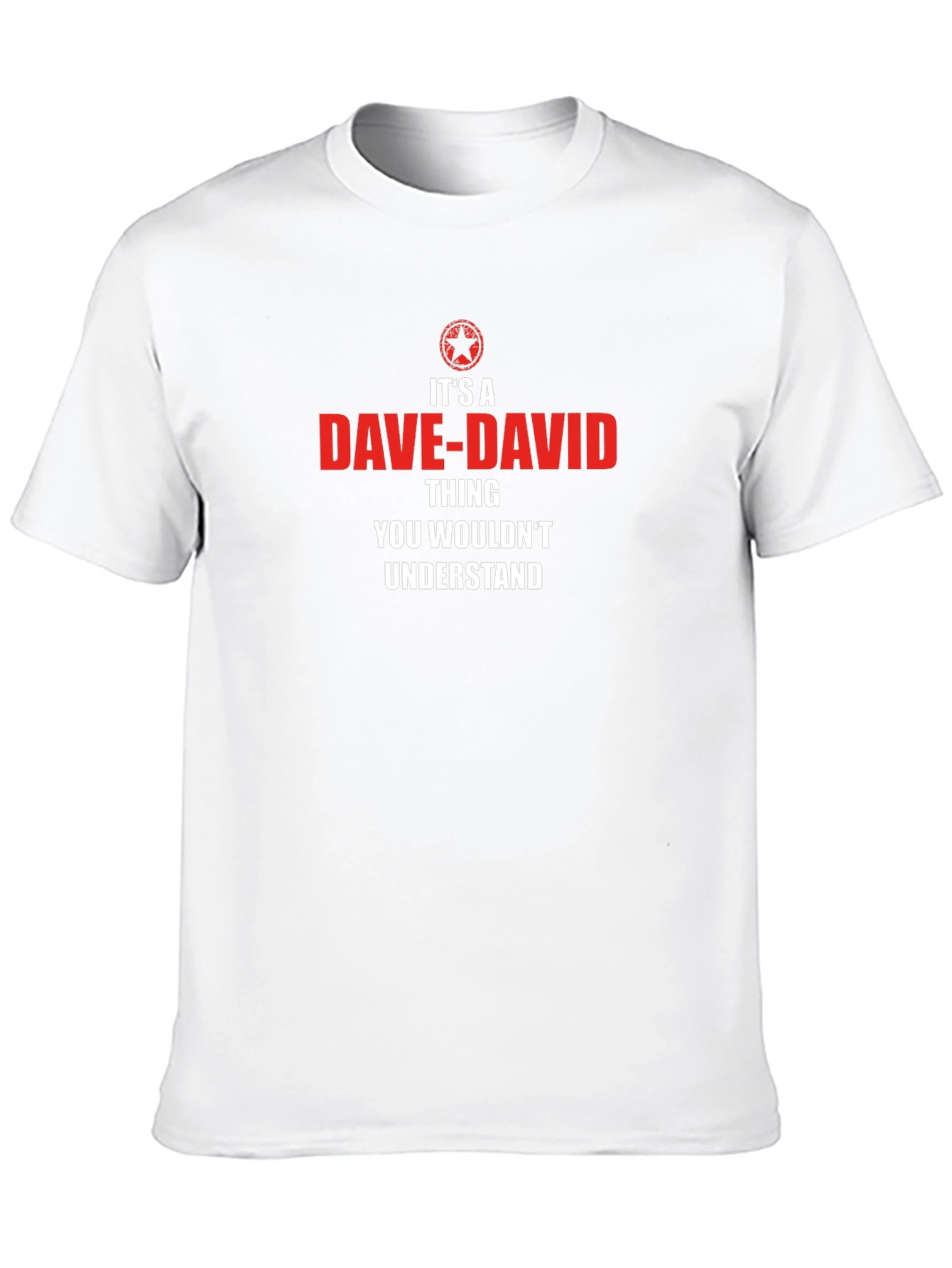 Dave-David Thing Graphic T-Shirt