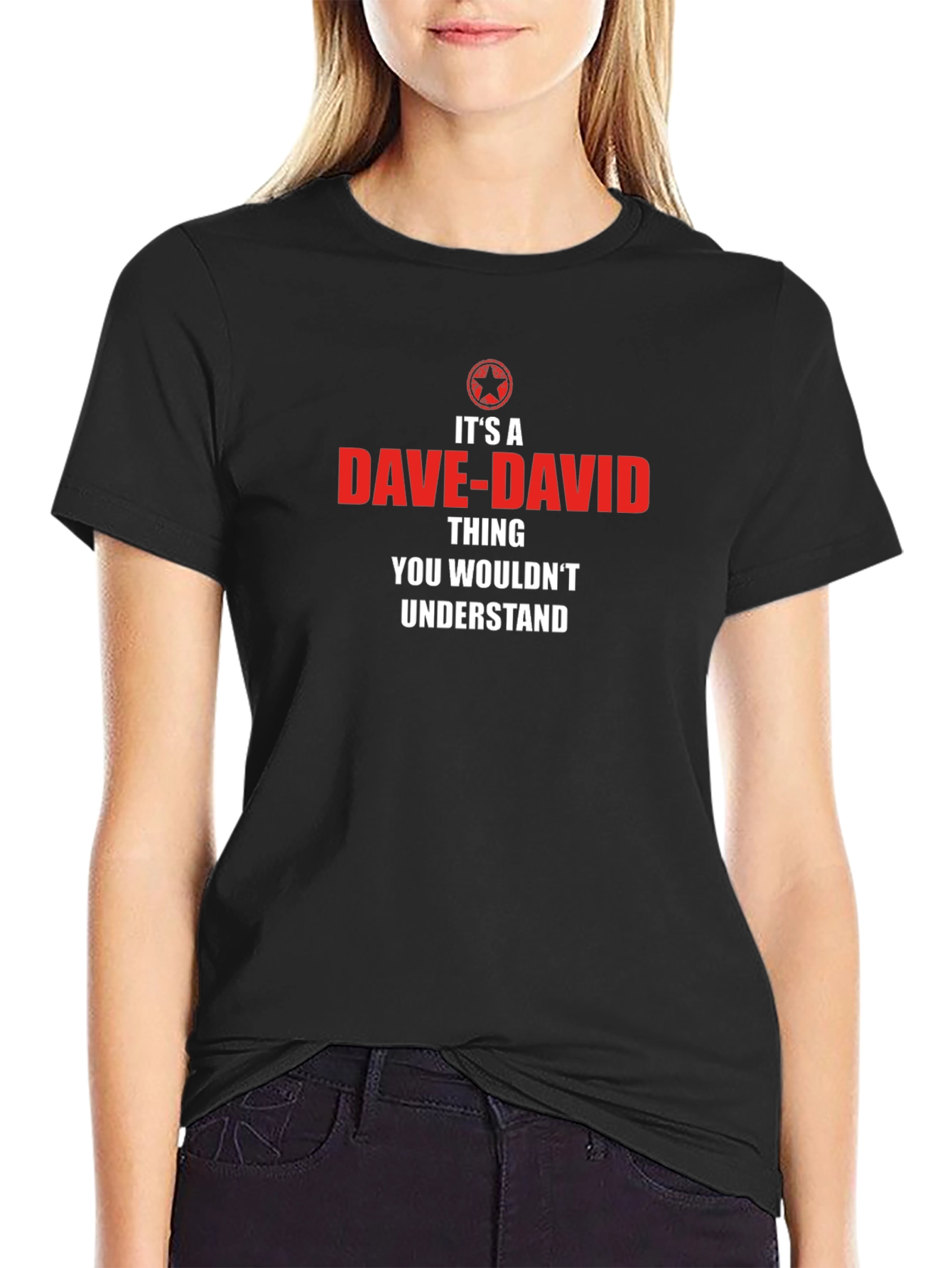 Dave-David Thing Graphic T-Shirt