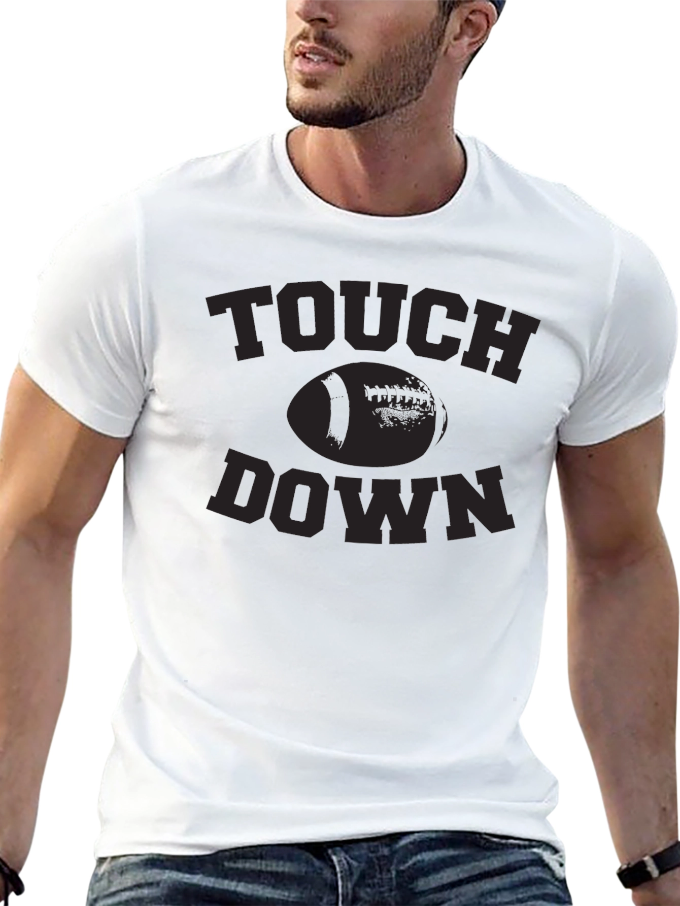 Touchdown Graphic T-Shirt - Football Fan Apparel
