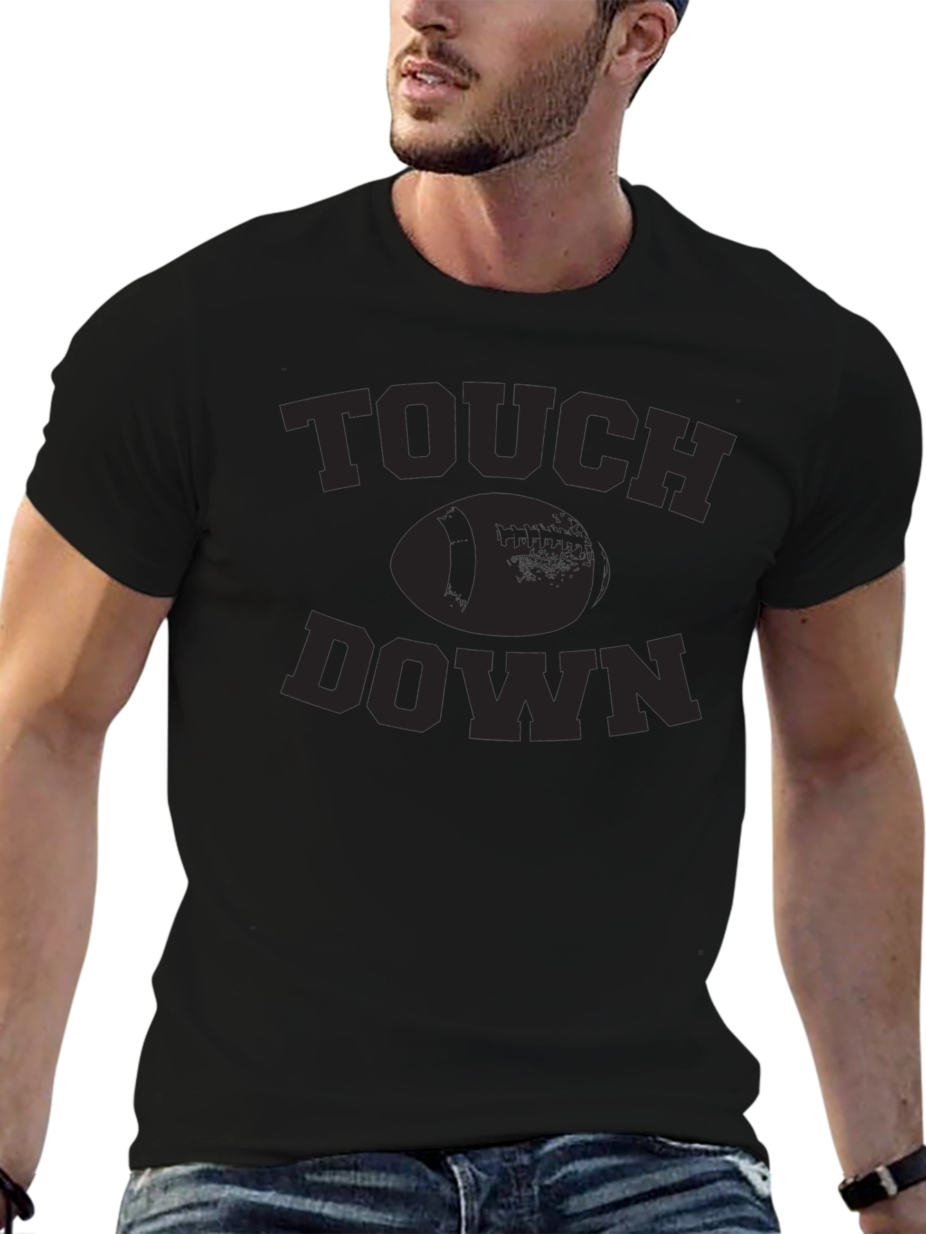 Touchdown Graphic T-Shirt - Football Fan Apparel