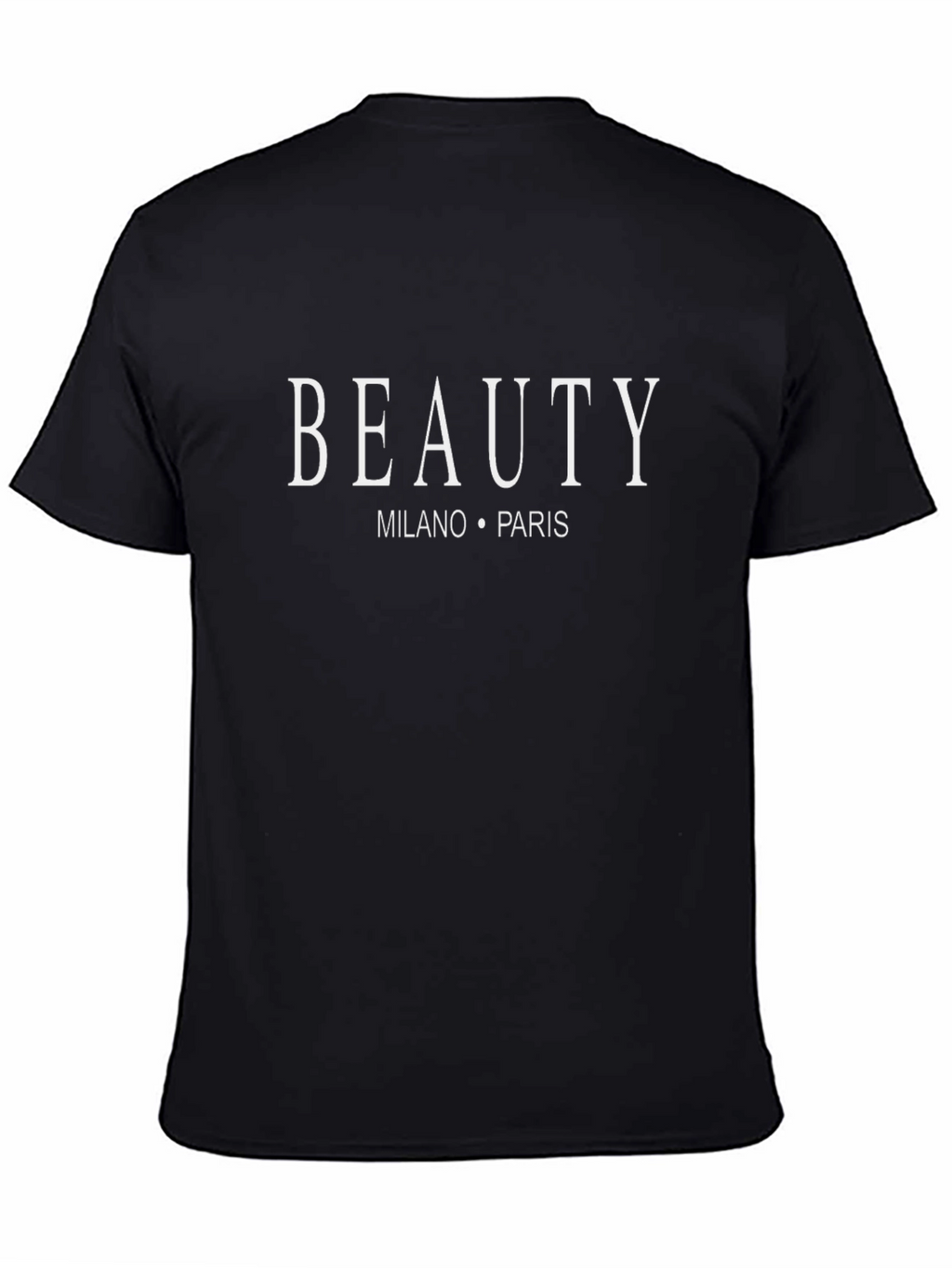 Beauty Milano Paris Black Graphic Tee