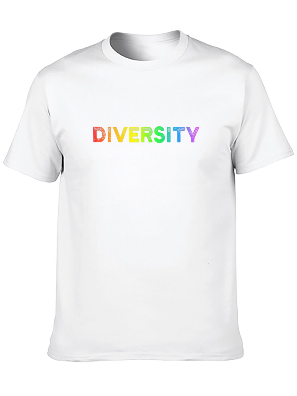 Diversity Rainbow T-Shirt - Black