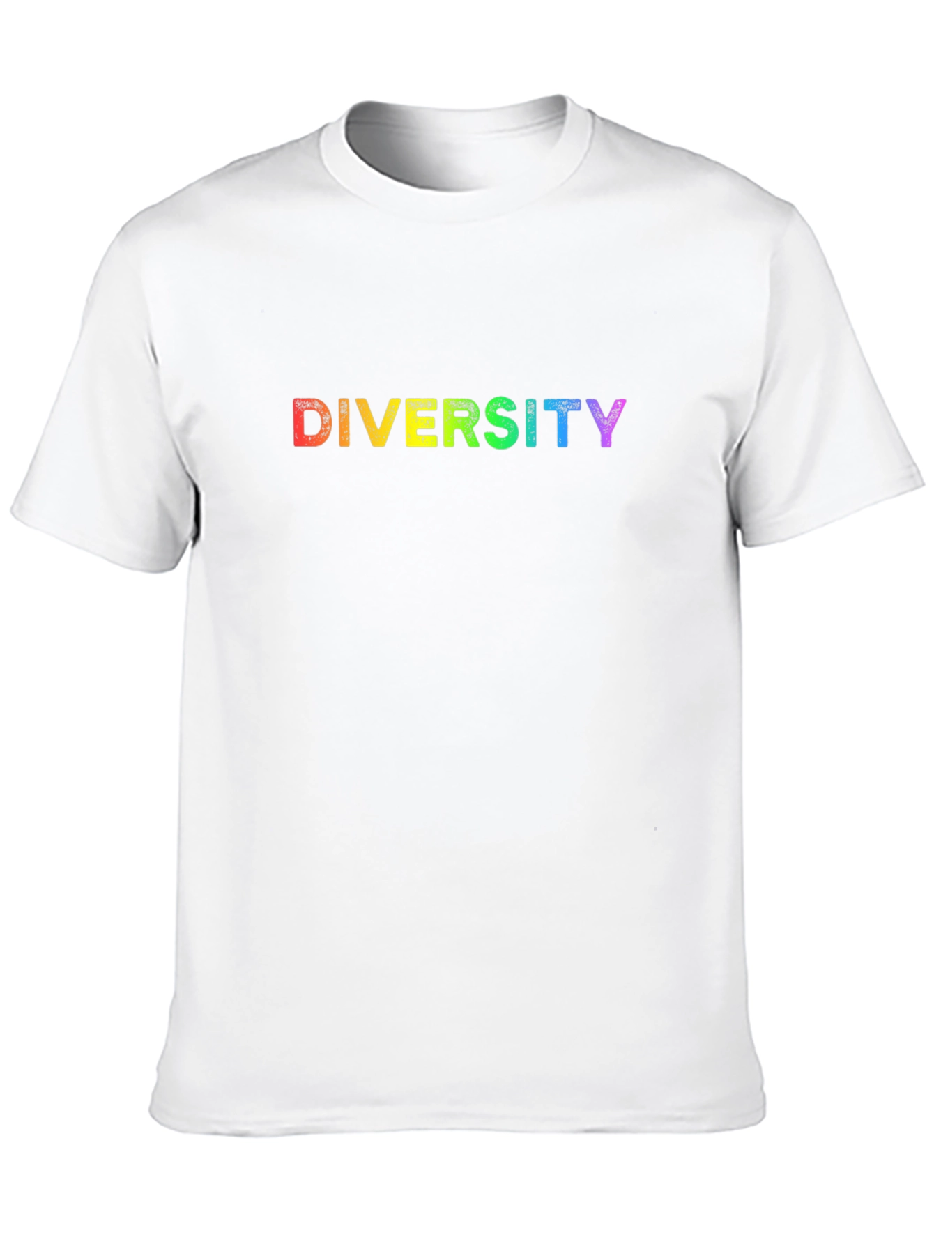 Diversity Rainbow T-Shirt - Black