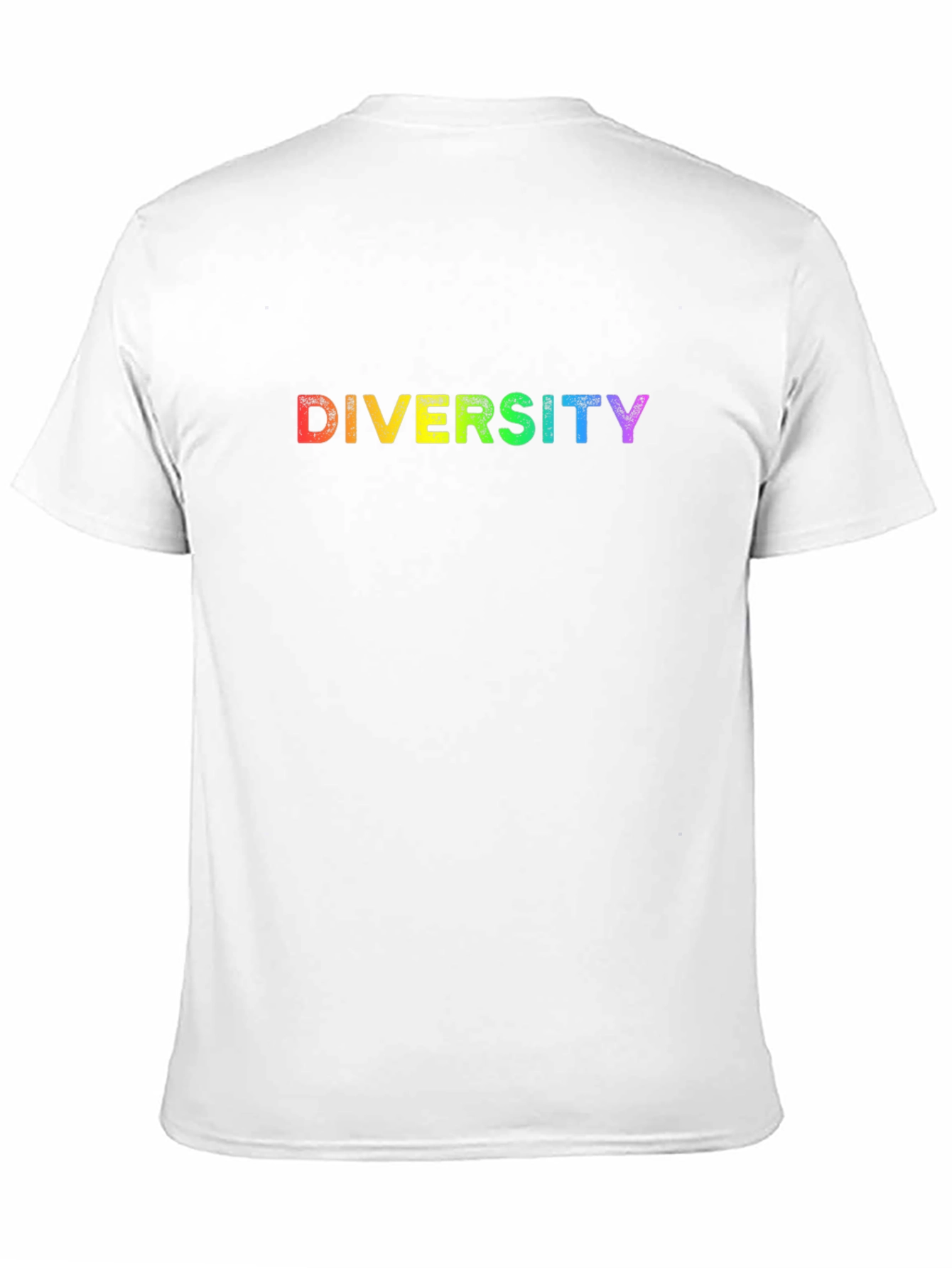 Diversity Rainbow T-Shirt - Black