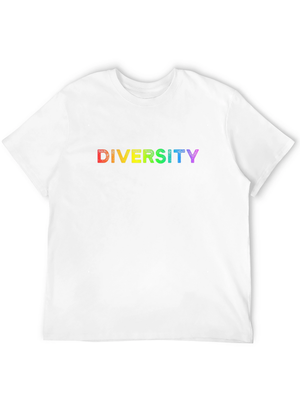 Diversity Rainbow T-Shirt - Black