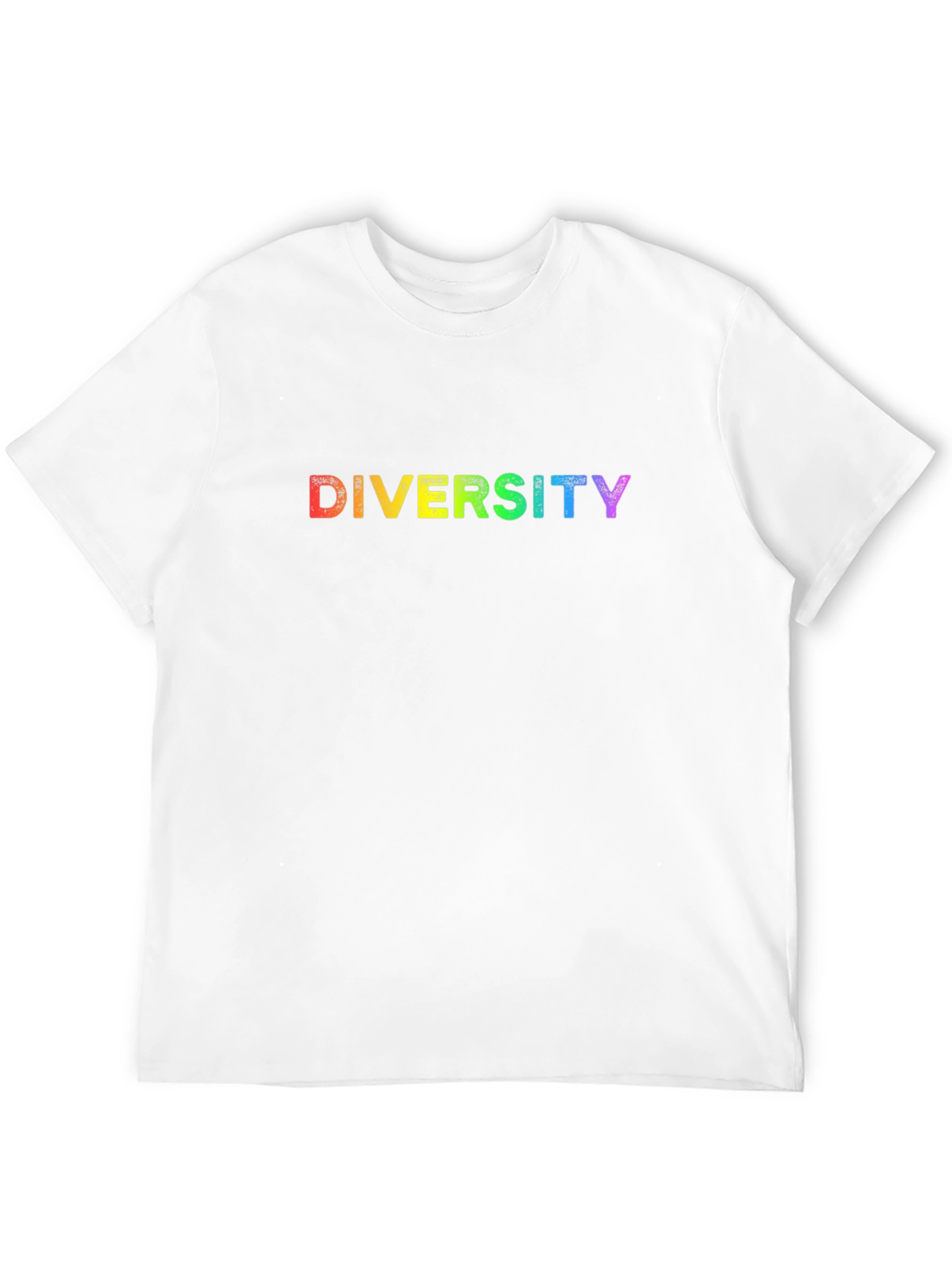 Diversity Rainbow T-Shirt - Black