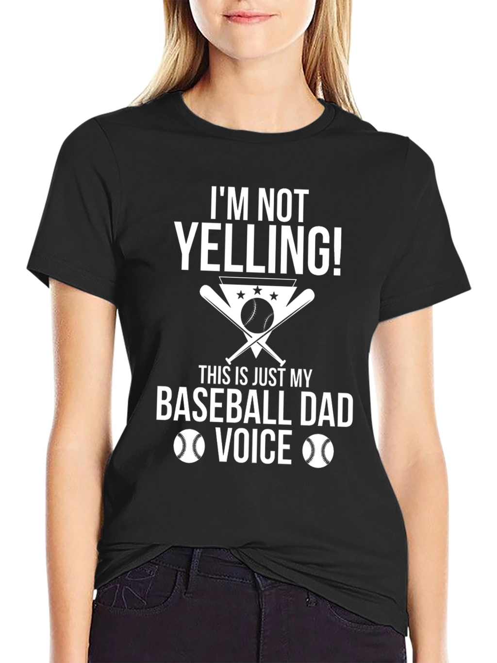 Baseball Dad Voice T-Shirt